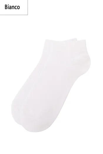 Шкарпетки чоловічі укорочені Mss color Giulia (bianco)