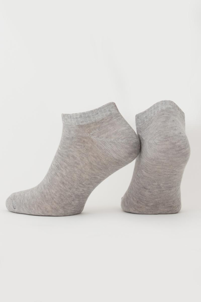 Шкарпетки чоловічі укорочені Mss color Giulia (light grey melange)