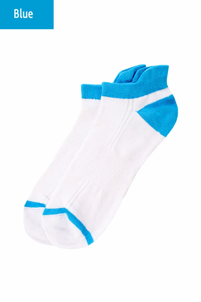 Носки мужские короткие спортивные MS sport-01 Giulia (blue)