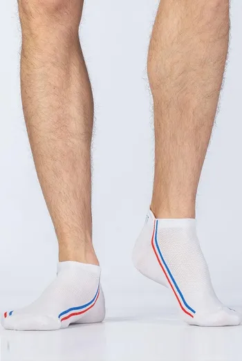 Шкарпетки чоловічі короткі спортивні MS sport-02 Giulia (bianco)