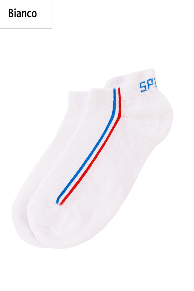 Шкарпетки чоловічі короткі спортивні MS sport-02 Giulia (bianco)