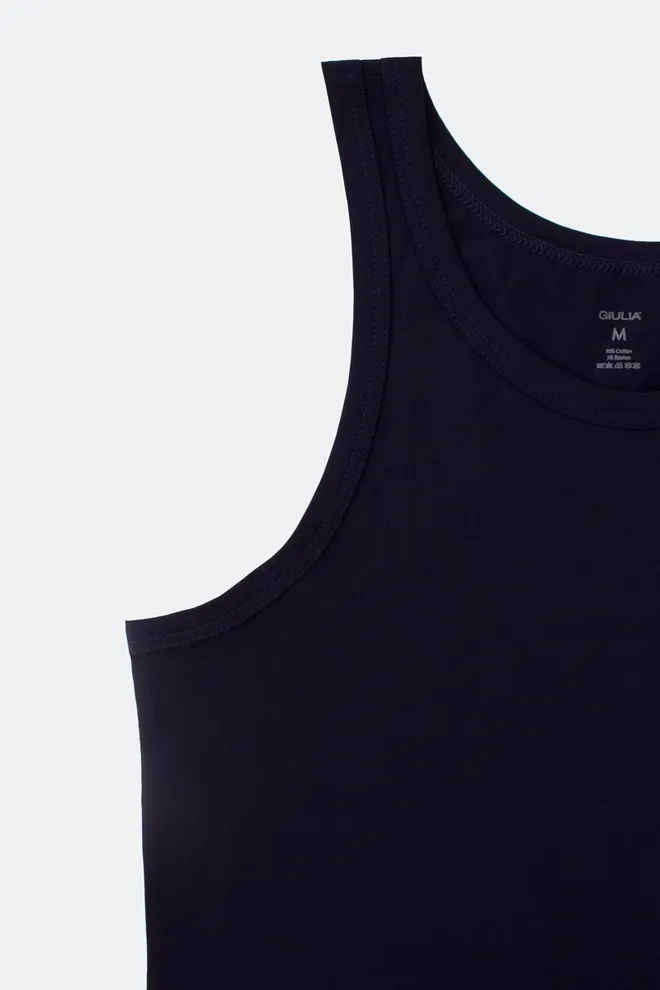 Майка чоловіча бавовняна Giulia (navy)