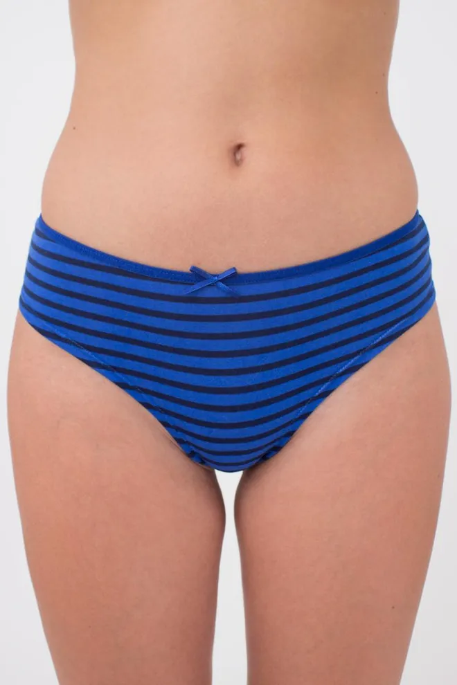 Женские трусы бразилиана Marine 2211/60 Giulia (indigo stripe)