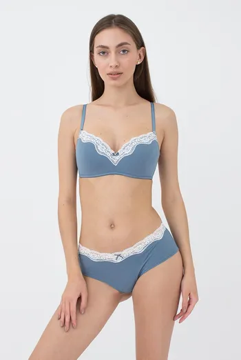 Женские трусы хипстеры Medeya 2602/61 Giulia (blue) Женские трусы хипстеры Medeya 2602/61 Giulia (blue)