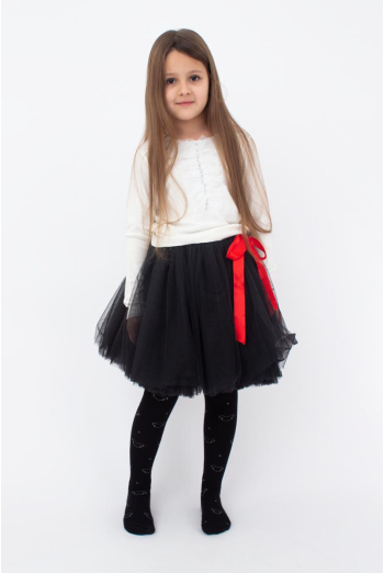 Дитячі колготки з малюнком Міккі Маус Mickey D089 Giulia (black), чорний