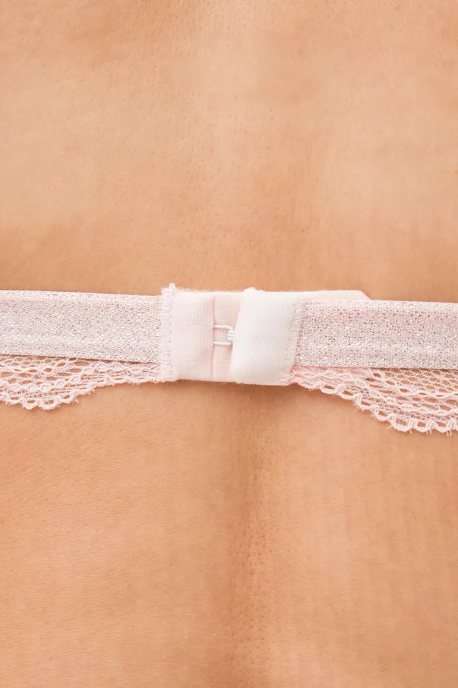 Кружевной бюстгальтер бралетт Miracle 1608/31 Giulia (apricot)