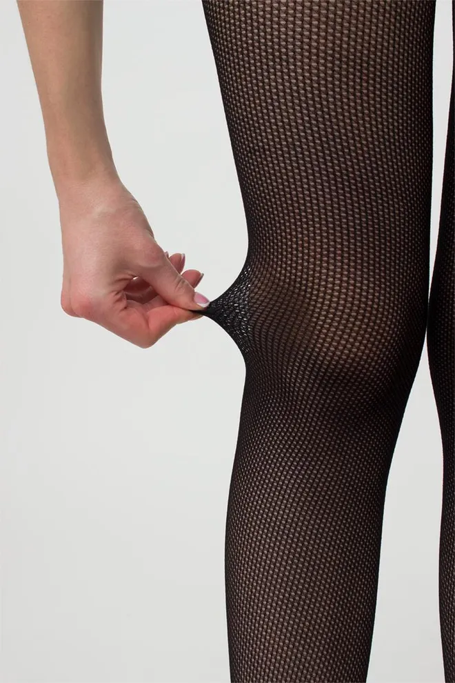 Колготки в сітку Net 40 den model 1 Giulia (nero), чорний