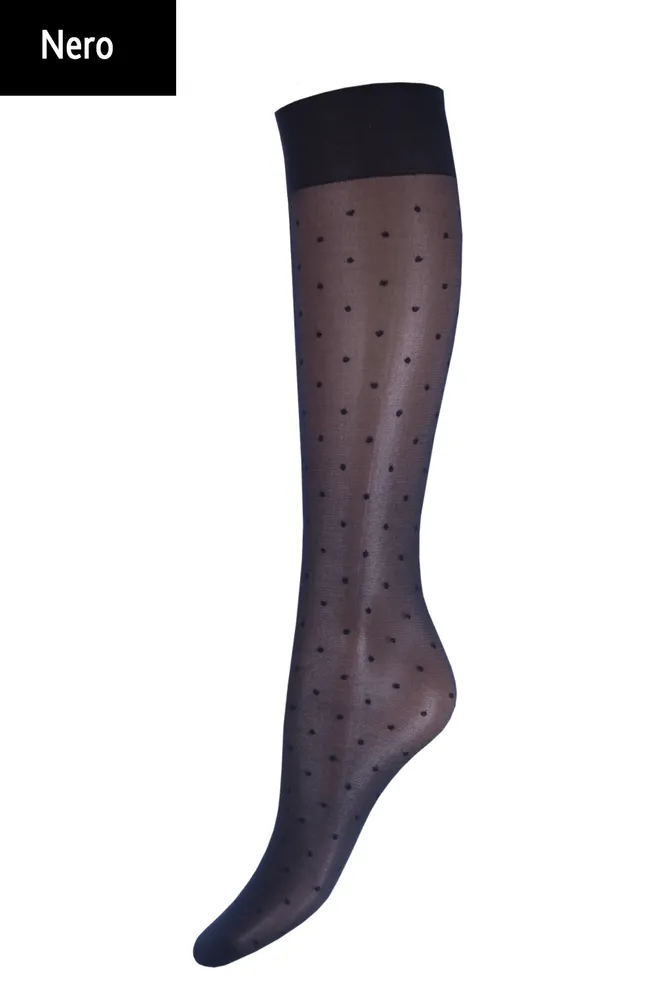 Капронові гольф в горох Ng 04 Gamb Giulia (nero)