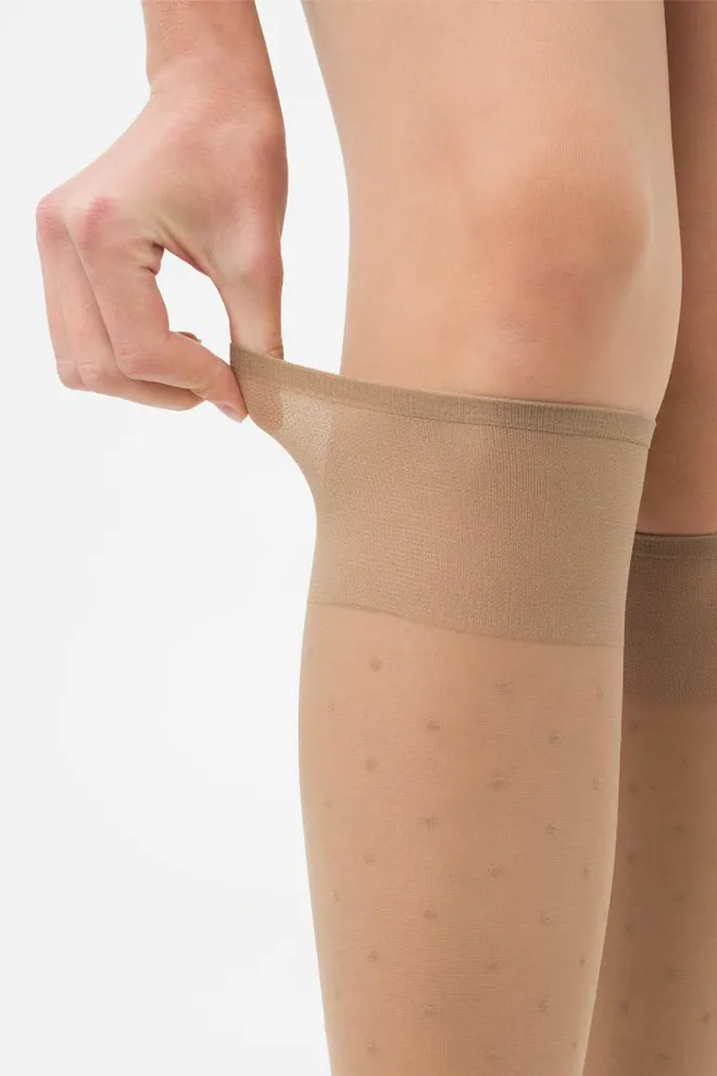 Капронові гольф в горох Ng 04 Gamb Giulia (glace)