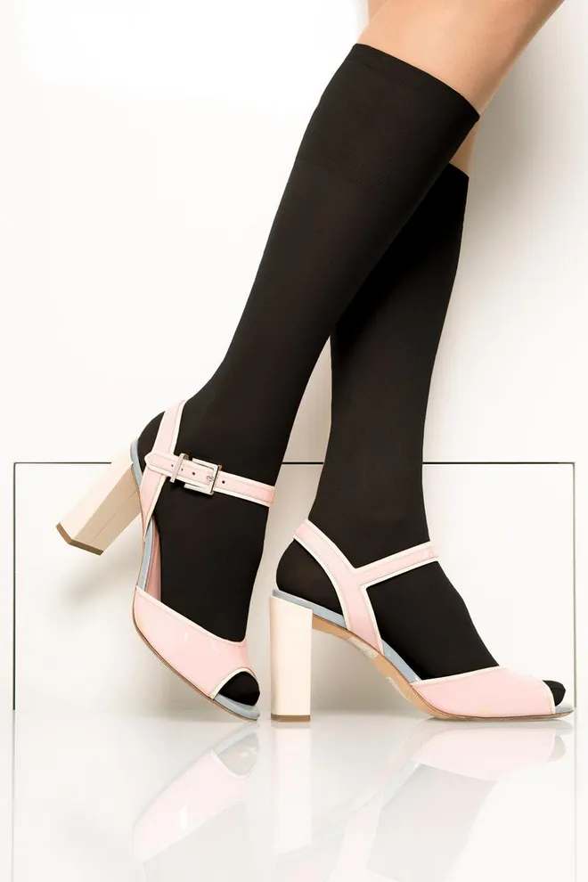 Класичні гольфи NG-09 gambaletto Giulia (nero)