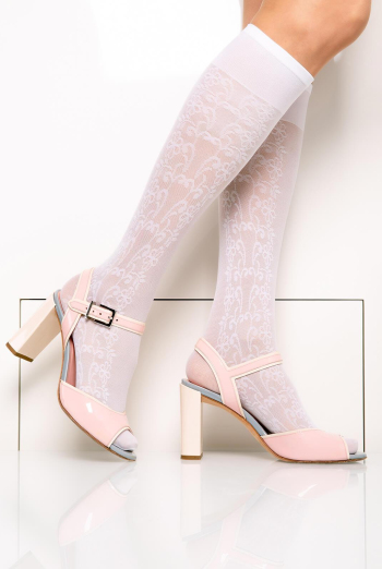 NG-10 gambaletto Фантазійні гольфи ТМ GIULIA (bianco) NG-10 gambaletto Фантазійні гольфи ТМ GIULIA (bianco)