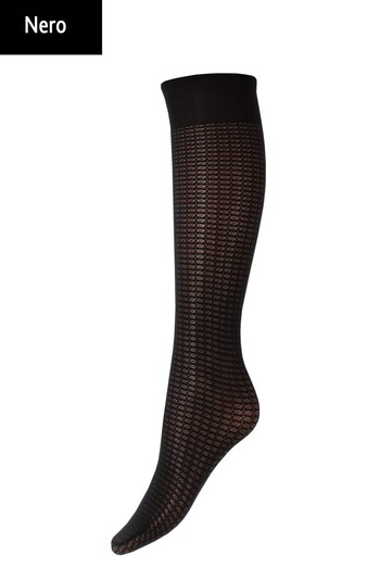 NG-13 Класичні гольфи з візерунком TM GIULIA (nero) NG-13 Класичні гольфи з візерунком TM GIULIA (nero)