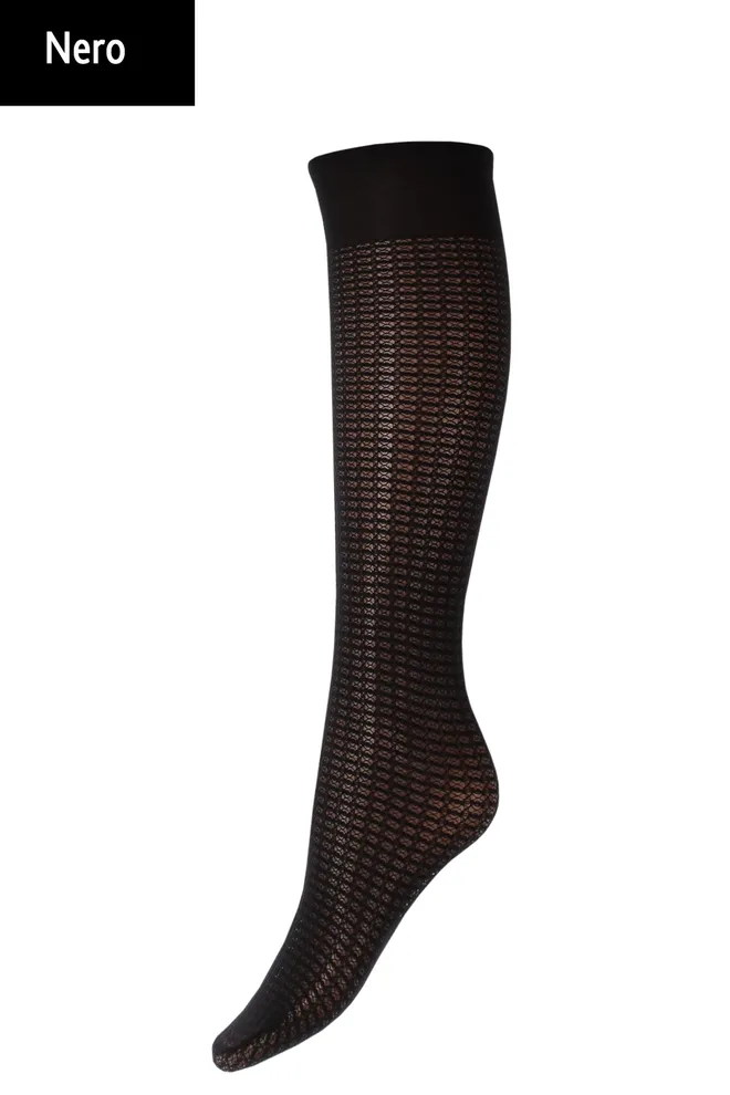 NG-13 Класичні гольфи з візерунком TM GIULIA  (nero)