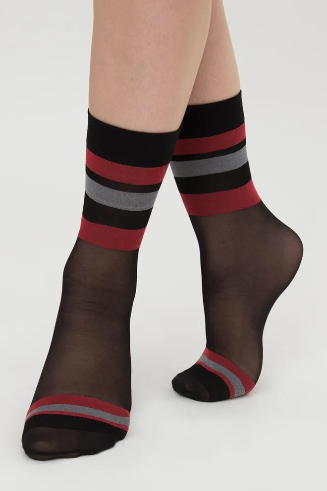 Шкарпетки жіночі капронові NN-18 Calzino Giulia (nero), чорний