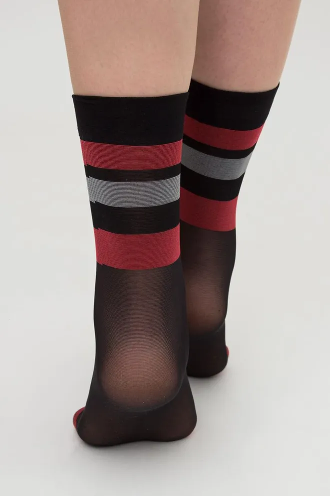 Шкарпетки жіночі капронові NN-18 Calzino Giulia (nero), чорний