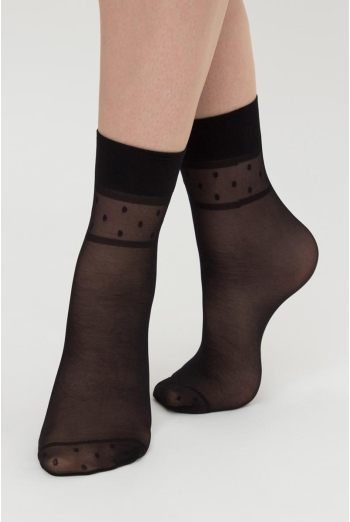 Шкарпетки жіночі капронові NN-21 Calzino Giulia (nero) Шкарпетки жіночі капронові NN-21 Calzino Giulia (nero)