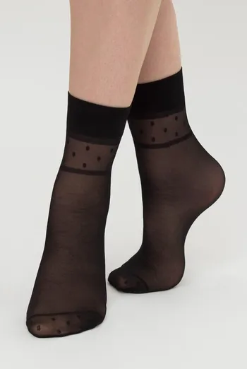 Носки женские капроновые NN-21 Calzino Giulia (nero)