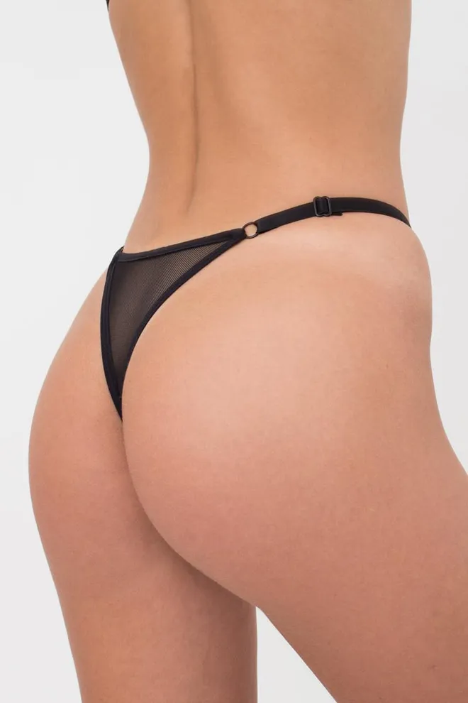 Женские трусики стринги Nude 2110/40 Giulia (black)