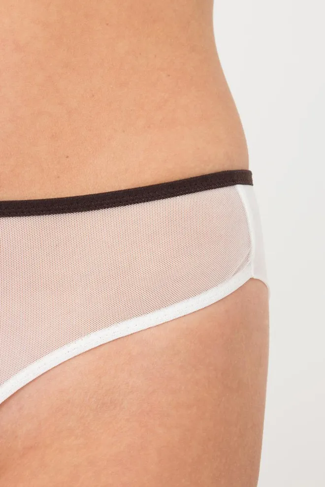 Жіночі труси бразіліана Orchid blom 2210/40 Giulia (milk/chocolate)