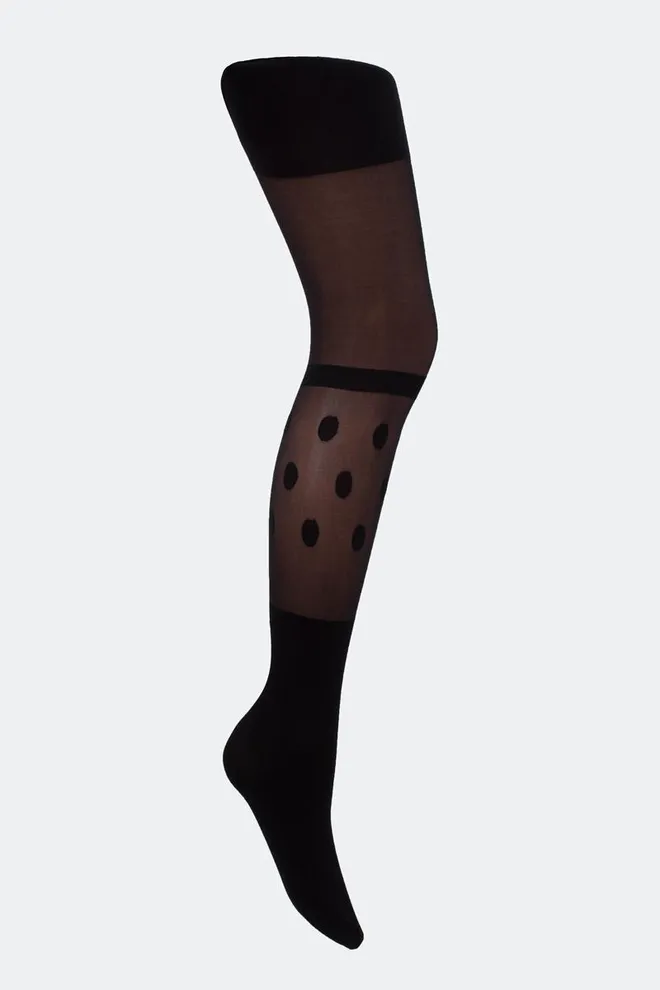 Дитячі колготки у горошок Paris 60 den model 8 Giulia (nero)