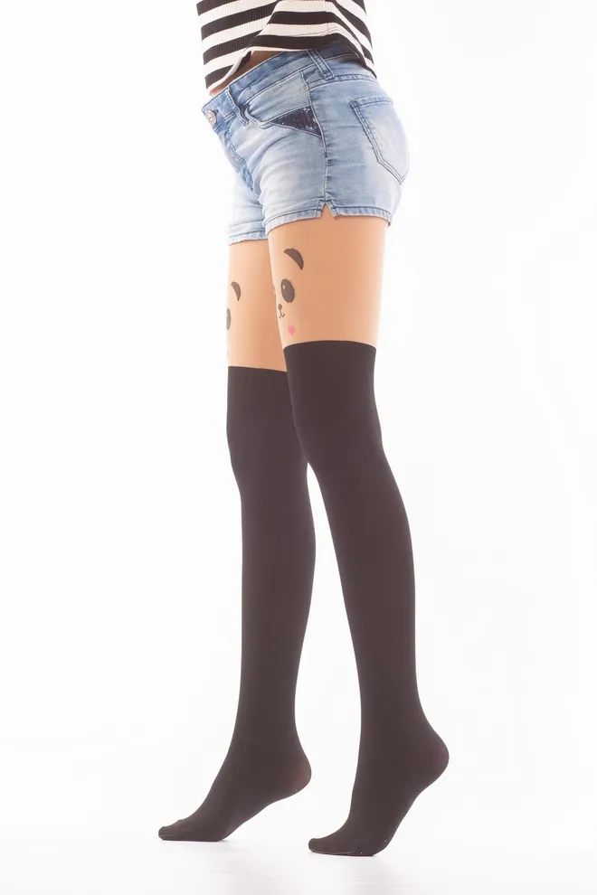 Детские колготки с пандами Paris 60 den model 1 Giulia (daino)