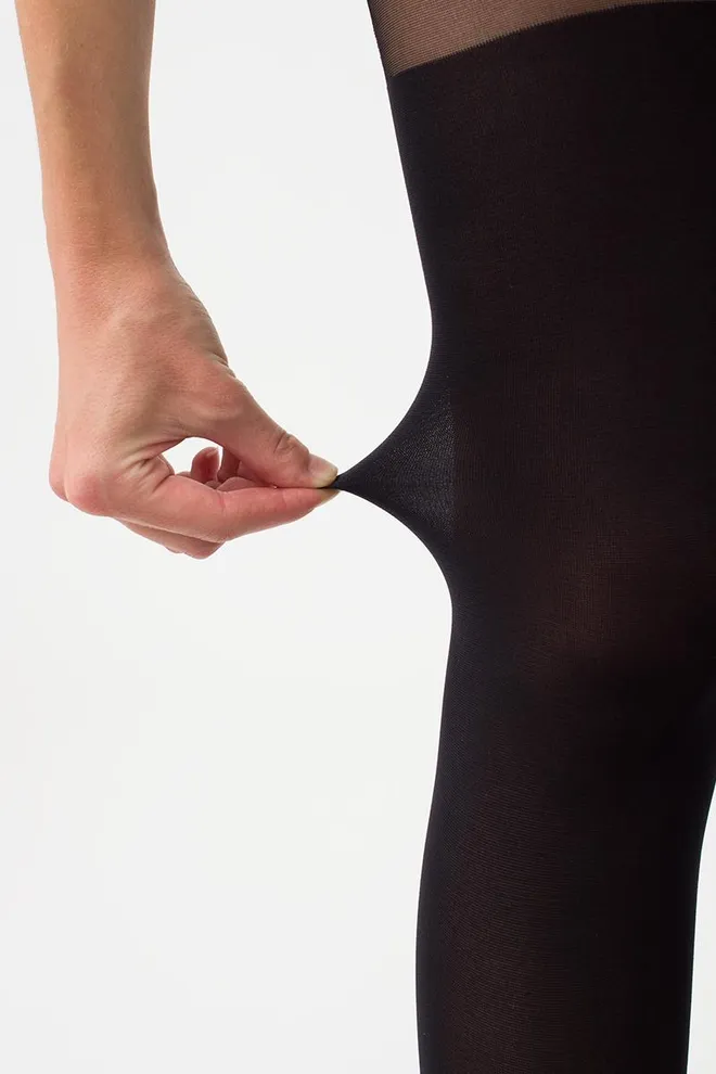 Фантазійні колготки з імітацією панчіх та малюнком Pari 60 den model 34 Giulia (nero)