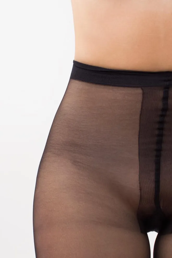 Кольорові колготки з імітацією панчіх Pari 60 den model 16 Giulia (nero)