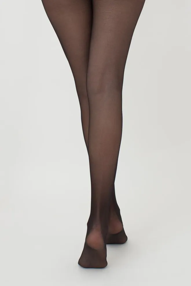 Колготки з люрексом та написом Party 20 den model 2 Giulia (nero)