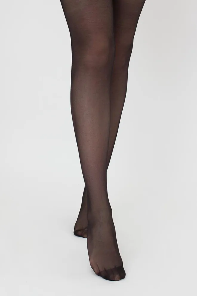 Панчохи на силіконовій резинці Passion 20 den Giulia (nero)