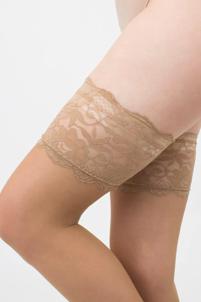 Панчохи на силіконовій резинці Passion 20 den Giulia (daino)