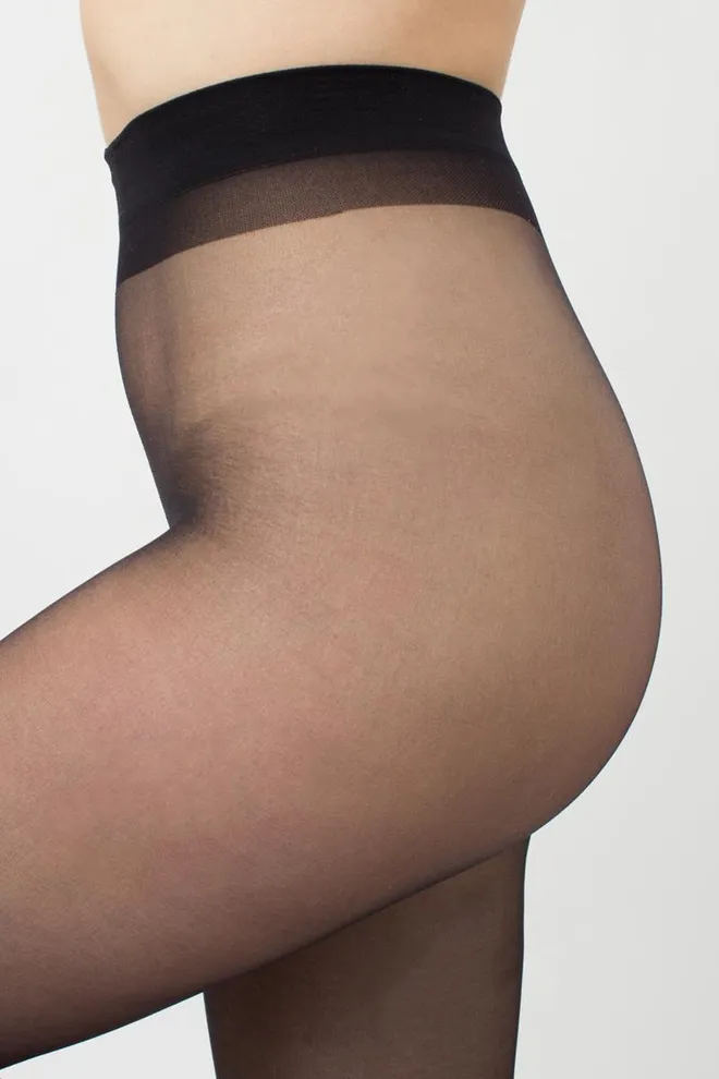 Класичні колготки з ефектом без стрілок Perfect 20 den Giulia (nero), чорний