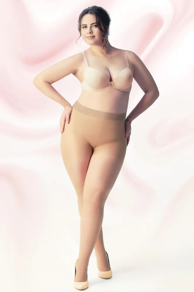 Класичні колготки з підтримуючими шортиками Perfect body 40 den xxl Giulia (daino)