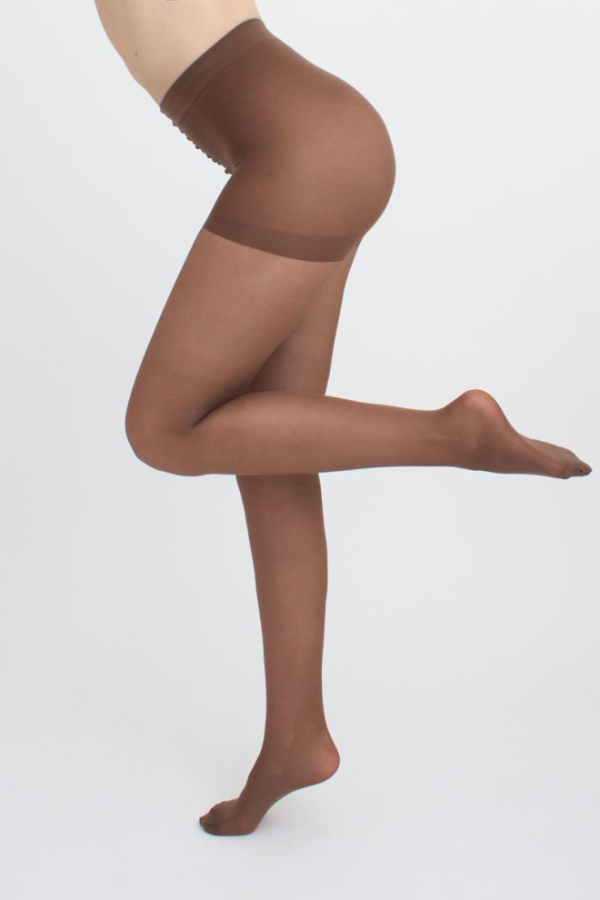 Класичні колготки з підтримуючими шортиками Perfect body 40 den xxl Giulia (cappuccino)