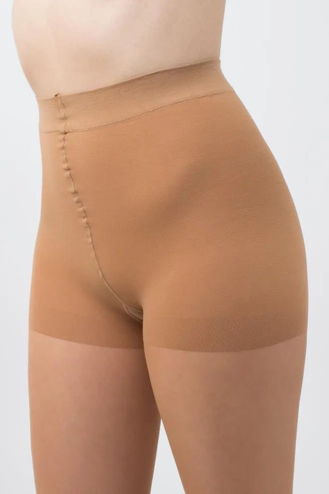 Класичні колготки з підтримуючими шортиками Perfect body 40 den xxl Giulia (daino)