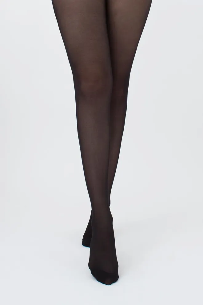 Класичні колготки з підтримуючими шортиками Perfect body 40 den xxl Giulia (nero), чорний