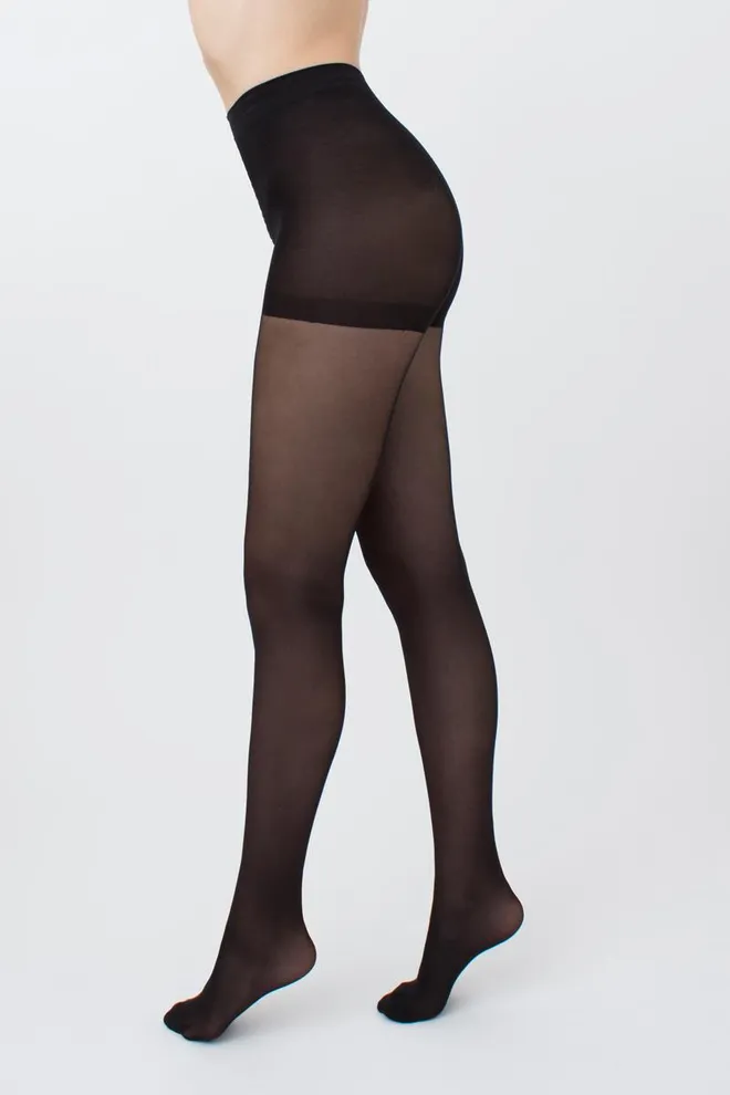 Класичні коригуючі колготки Perfect body 40 den Giulia (nero)