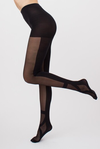 Колготки з імітацією пуантів Pointe 40 den model 1 Giulia (nero) Колготки з імітацією пуантів Pointe 40 den model 1 Giulia (nero)