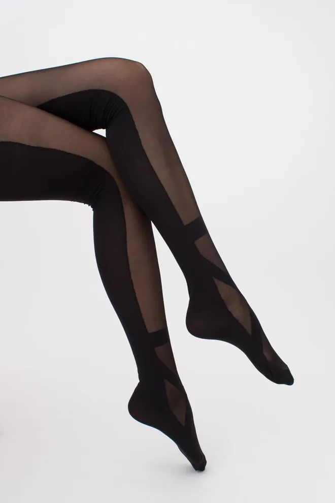 Колготки з імітацією пуантів Pointe 40 den model 1 Giulia (nero)