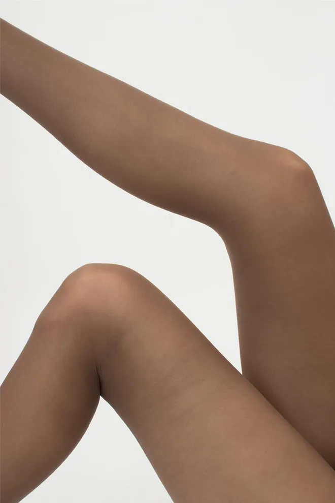 Класичні колготки великих розмірів Positive fit 40 den Giulia (tabaco), коричневий