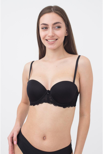 Бюстгальтер балконет Paola 1113/21 Giulia (black), черный Бюстгальтер балконет Paola 1113/21 Giulia (black), черный