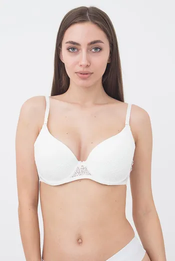 Бюстгальтер з формованою чашкою Patrizia 1133/21 Giulia (whisper white), білий