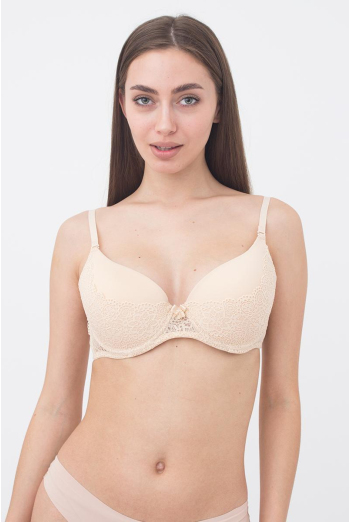 Бюстгальтер з формованою чашкою Patrizia 1133/21 Giulia (beige), бежевий