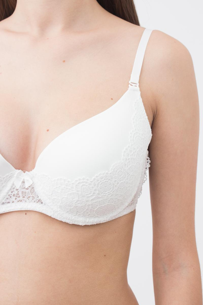 Бюстгальтер с формованной чашкой Patrizia 1133/21 Giulia (whisper white), белый