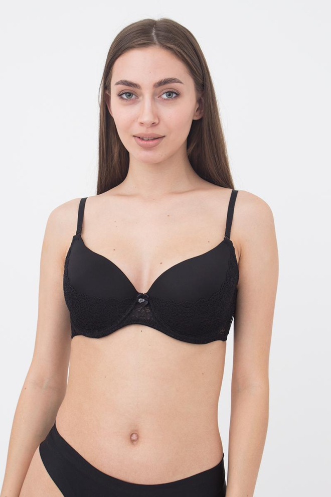 Бюстгальтер с формованной чашкой Patrizia 1133/21 Giulia (black), черный