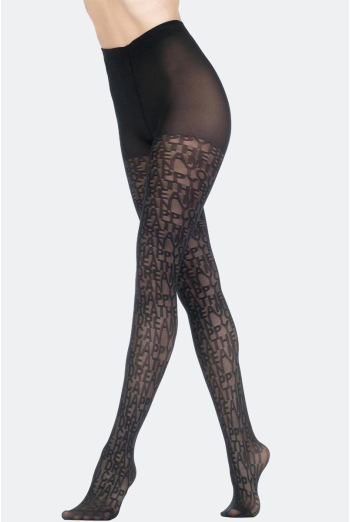 Колготки з написом Quibble 20 den Giulia (nero) Колготки з написом Quibble 20 den Giulia (nero)