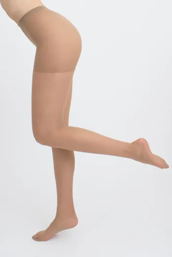 Класичні колготки з підтримуючим ефектом Relax 30 den Giulia (glace), бежевий