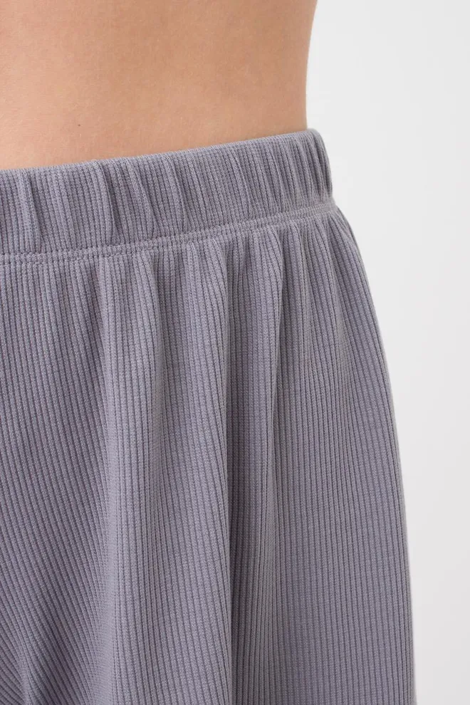 Шорти жіночі в рубчик RIB 4209/010 Giulia (grey), сірий