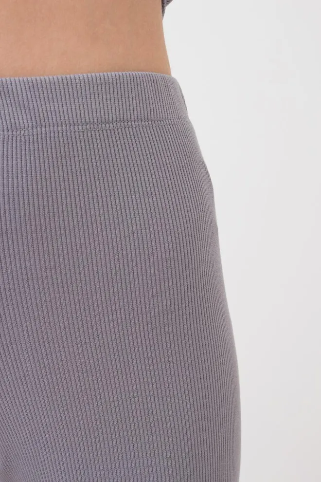 Велосипедки в рубчик Rib casual 4210/010 Giulia (grey), серый