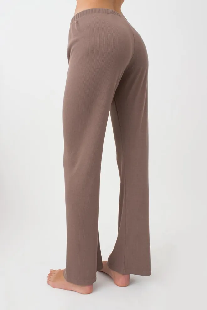 Комплект в рубчик RIB 5312/010 Giulia (beige), коричневый