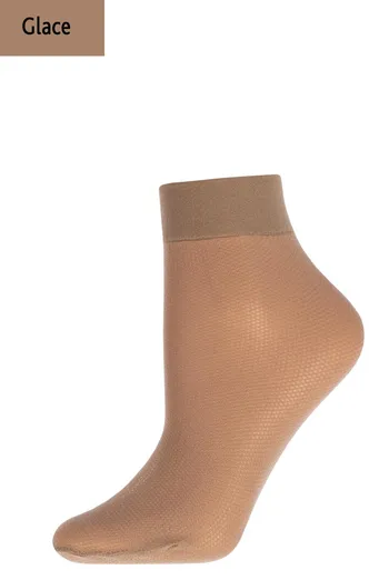 RN-03 Жіночі шкарпетки з імітацією сітки TM GIULIA  (glace)
